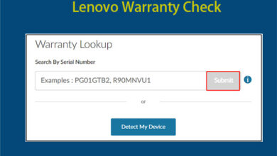 lenovo warranty check